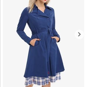 Her Universe Tardis trench coat